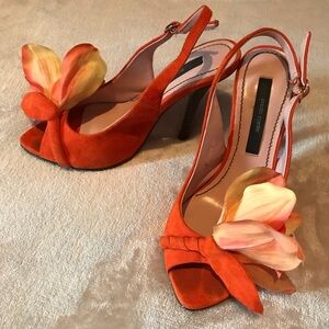 Paola Conte flower shoes